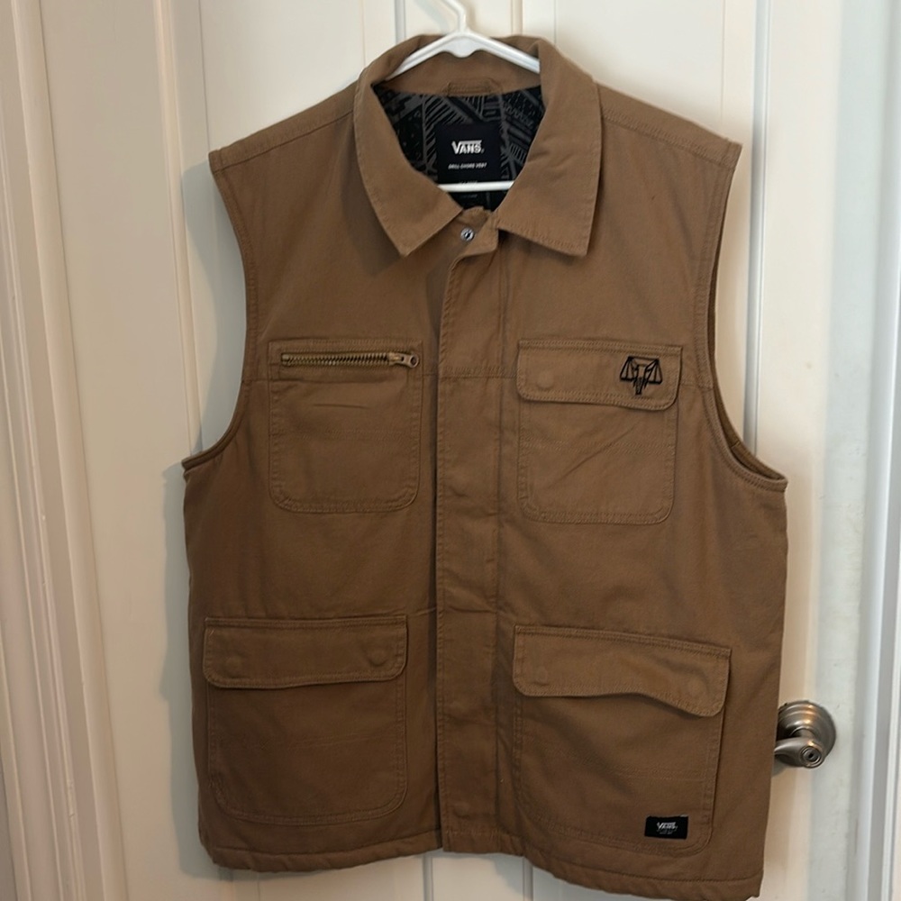 Men’s Vans Drill Chore Vest, size XL